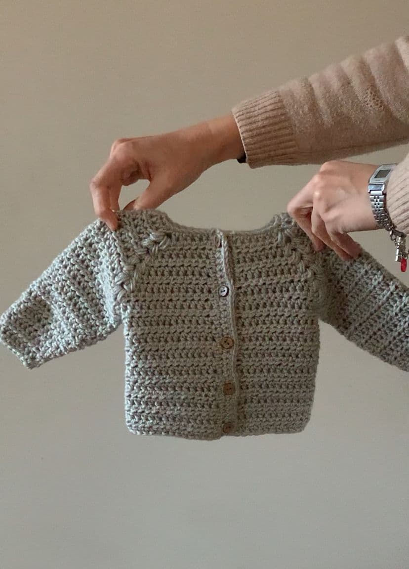 Guía Cardigan Manu (Top Down)